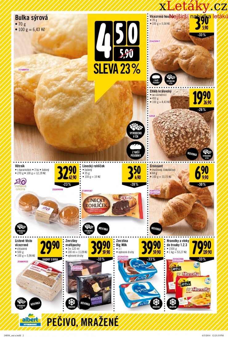 leták Albert Hypermarket leták strana 1 leták Albert Hypermarket leták strana 1