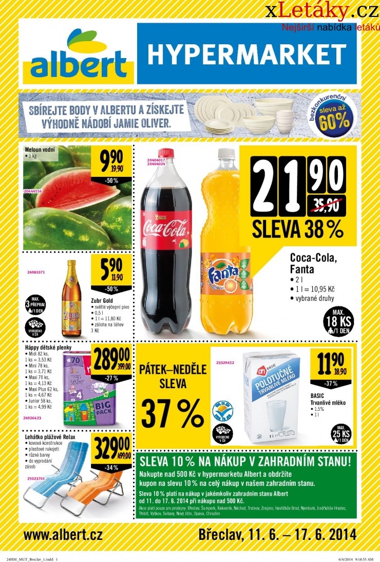 leták Albert Hypermarket leták strana 1 leták Albert Hypermarket leták strana 1