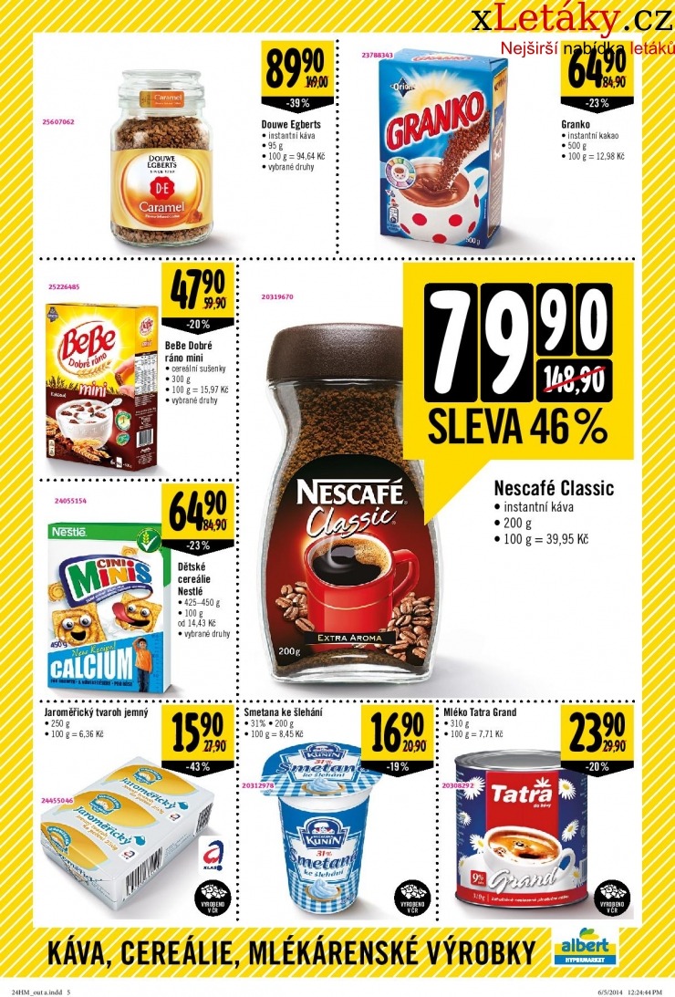 leták Albert Hypermarket leták strana 1 leták Albert Hypermarket leták strana 1