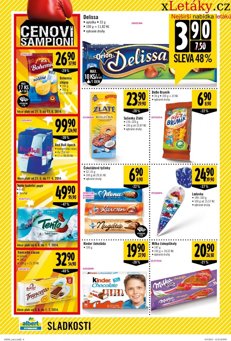 leták Albert Hypermarket leták strana 1 leták Albert Hypermarket leták strana 1
