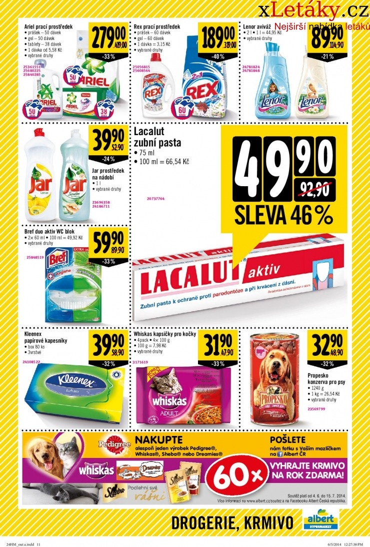 leták Albert Hypermarket leták strana 1 leták Albert Hypermarket leták strana 1
