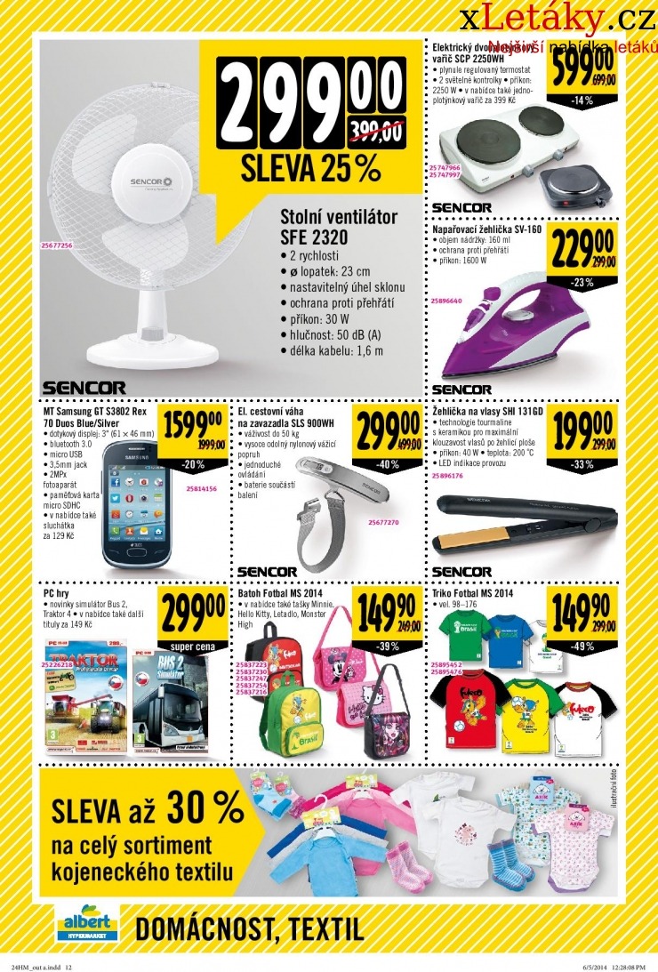 leták Albert Hypermarket leták strana 1 leták Albert Hypermarket leták strana 1