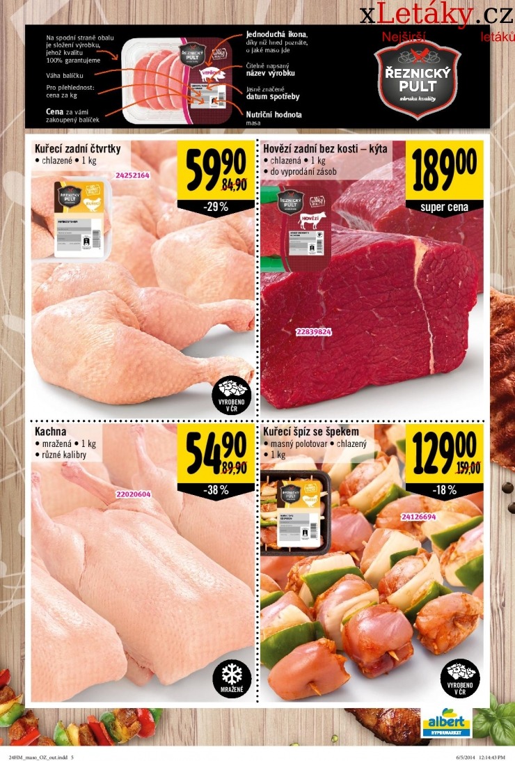 leták Albert Hypermarket leták strana 1 leták Albert Hypermarket leták strana 1