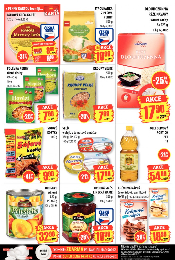 let�k Penny Aktu�ln� nab�dka od 9.6.2014 strana 1