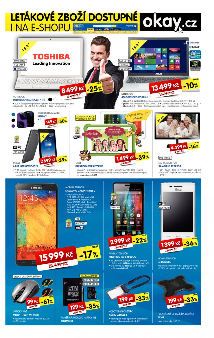 leták Okay Aktuální leták od 9.6.2014 strana 1 leták Okay Aktuální leták od 9.6.2014 strana 1