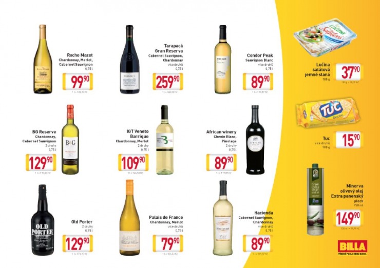 leták Billa Nápoje od 9.6.2014 strana 1 leták Billa Nápoje od 9.6.2014 strana 1