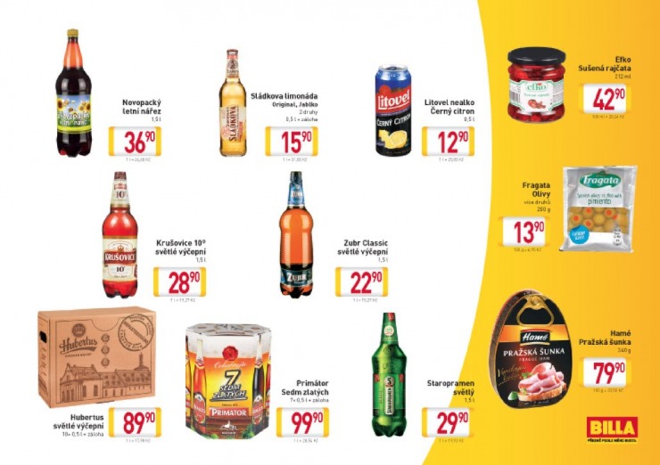 leták Billa Nápoje od 9.6.2014 strana 1 leták Billa Nápoje od 9.6.2014 strana 1