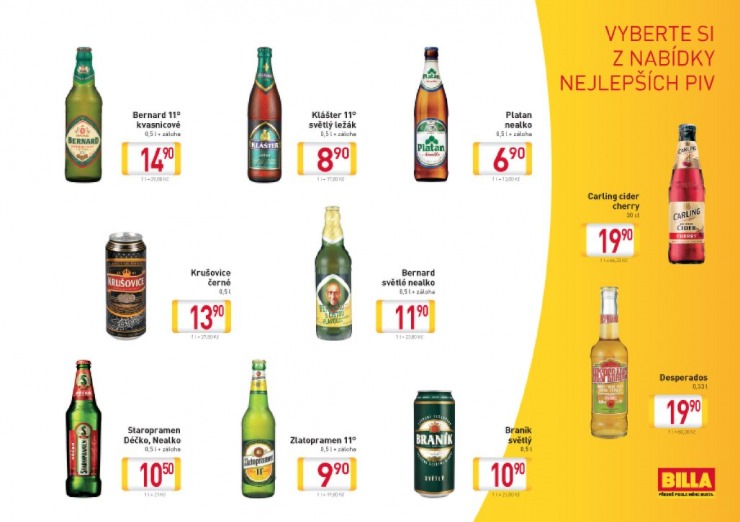 leták Billa Nápoje od 9.6.2014 strana 1 leták Billa Nápoje od 9.6.2014 strana 1