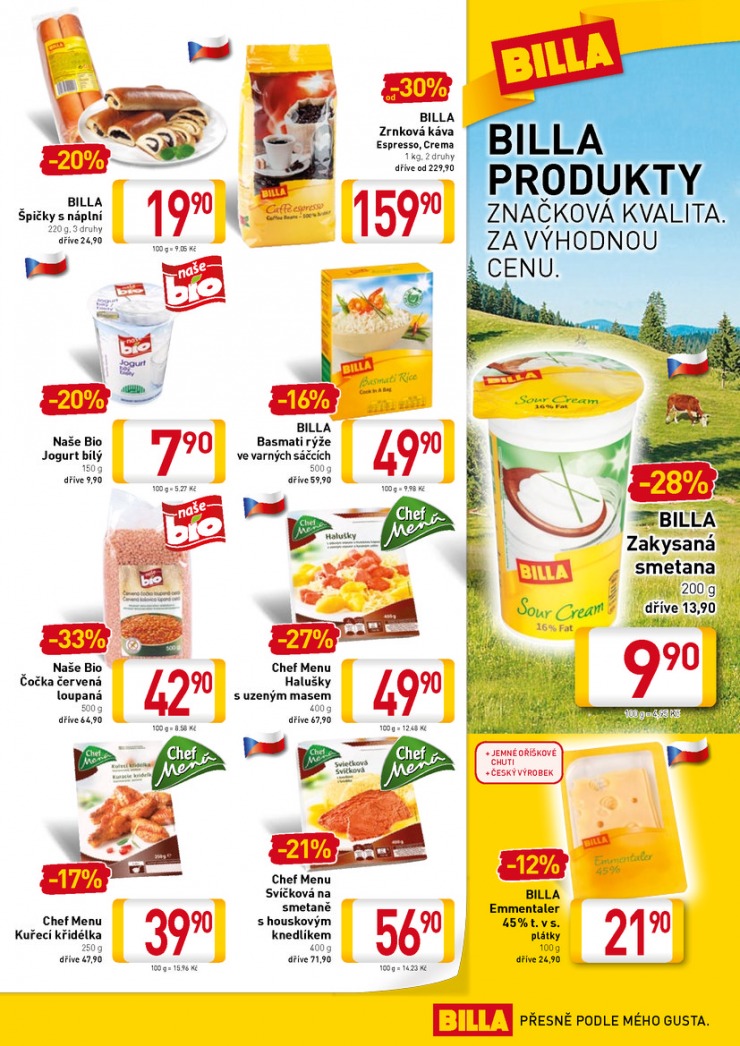 leták Billa velký od 11.6.2014 strana 1 leták Billa velký od 11.6.2014 strana 1