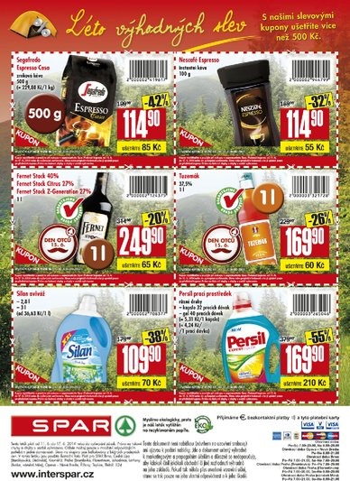 leták Interspar nabídka Spar od 11.6.2014 strana 1 leták Interspar nabídka Spar od 11.6.2014 strana 1