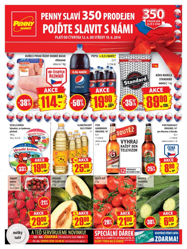 leták Penny Aktuální nabídka od 12.6.2014 strana 1 leták Penny Aktuální nabídka od 12.6.2014 strana 1