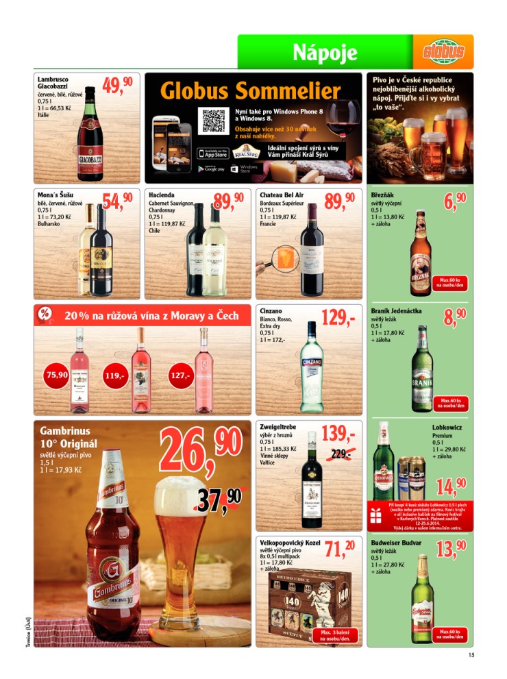 letk Globus Nae noviny od 12.6.2014 strana 1