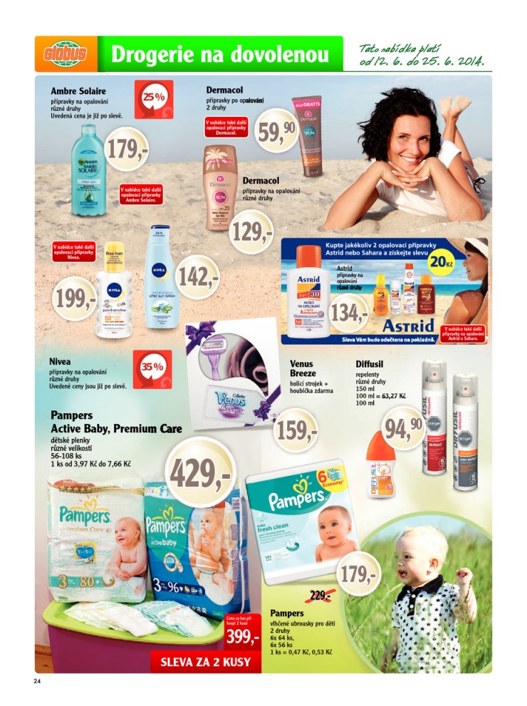 leták Globus Naše noviny od 12.6.2014  strana 1 leták Globus Naše noviny od 12.6.2014 strana 1