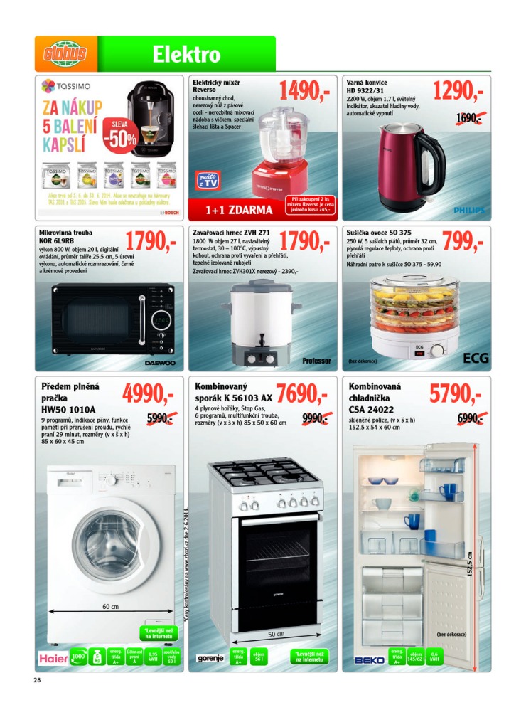 leták Globus Naše noviny od 12.6.2014  strana 1 leták Globus Naše noviny od 12.6.2014 strana 1