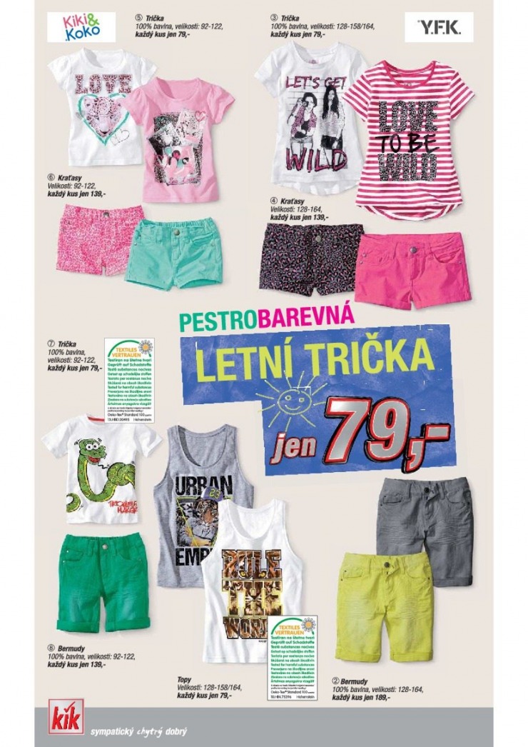 let�k Kik textil Prospekt od 11.6.2014 strana 1