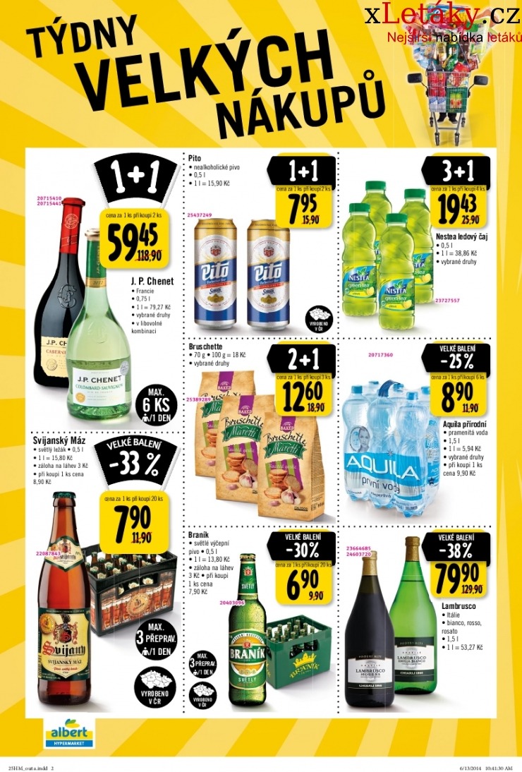 leták Albert Hypermarket akční leták strana 1 leták Albert Hypermarket akční leták strana 1