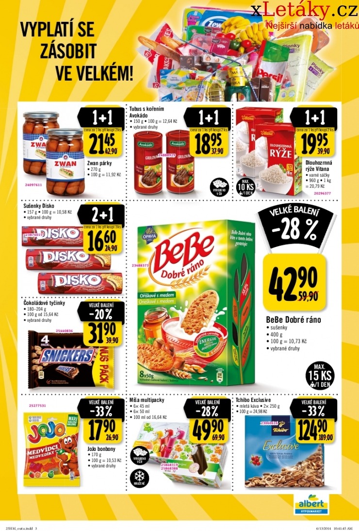 leták Albert Hypermarket akční leták strana 1 leták Albert Hypermarket akční leták strana 1