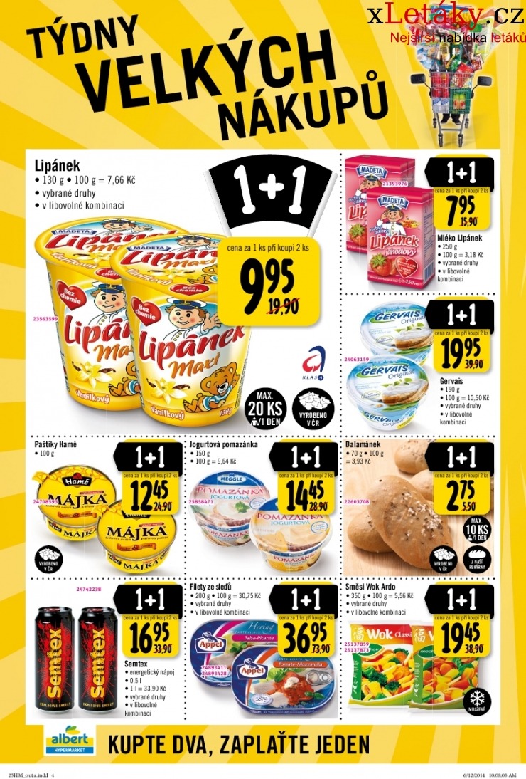 leták Albert Hypermarket akční leták strana 1 leták Albert Hypermarket akční leták strana 1