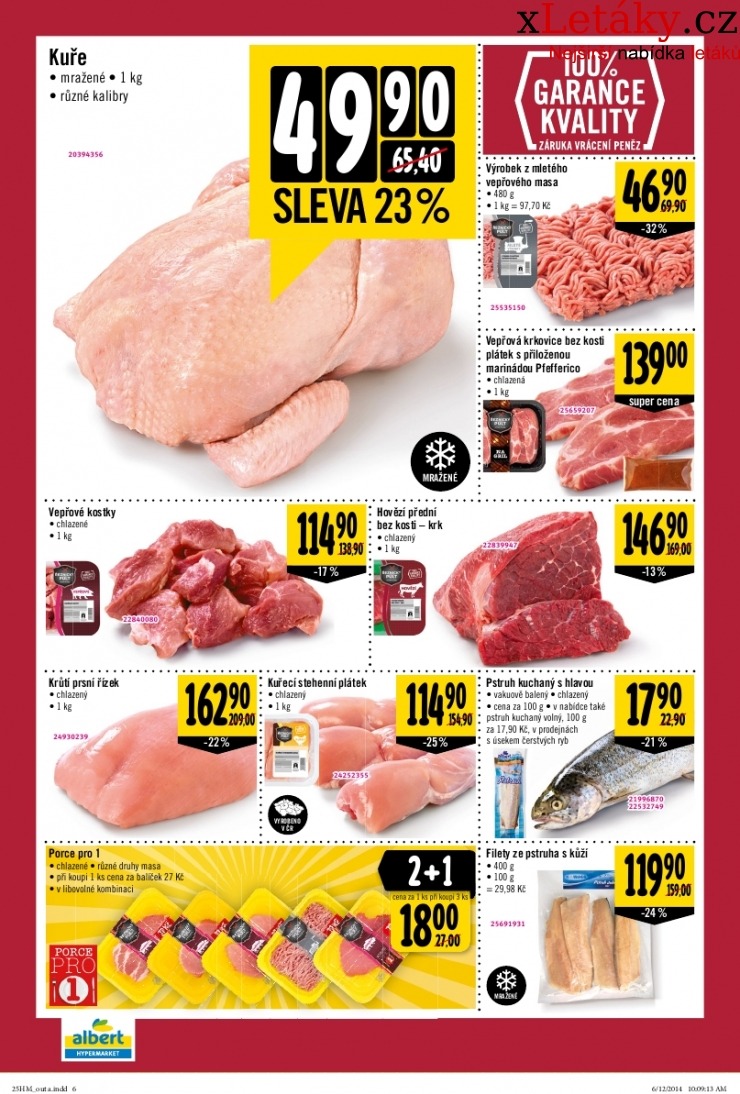 leták Albert Hypermarket akční leták strana 1 leták Albert Hypermarket akční leták strana 1