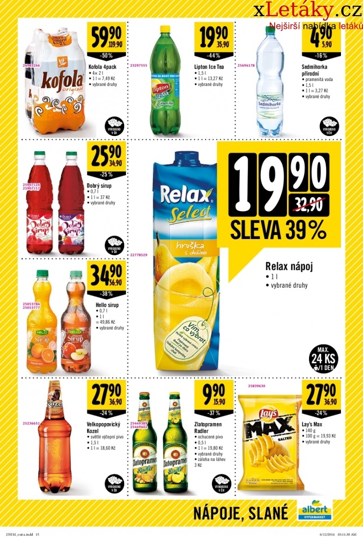 leták Albert Hypermarket akční leták strana 1 leták Albert Hypermarket akční leták strana 1