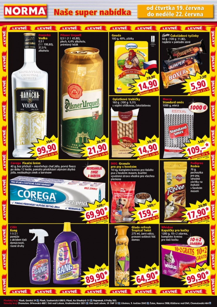 leták Norma Aktuální leták od 16.6.2014 strana 1 leták Norma Aktuální leták od 16.6.2014 strana 1