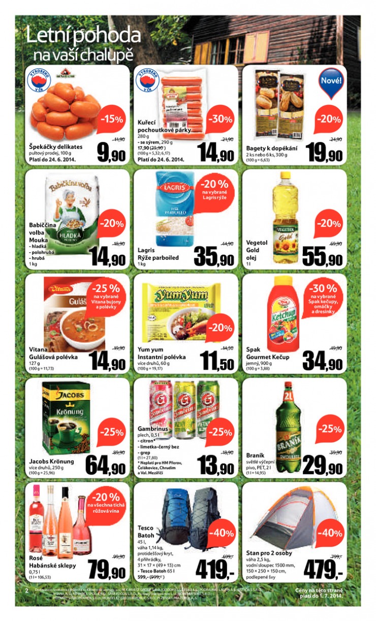 leták Tesco velké hypermarkety od 18.6.2014 strana 1 leták Tesco velké hypermarkety od 18.6.2014 strana 1