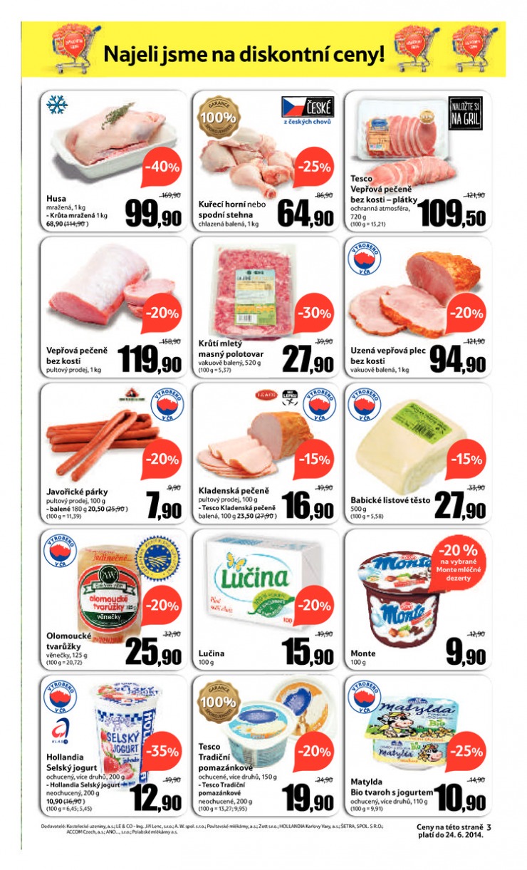 leták Tesco velké hypermarkety od 18.6.2014 strana 1 leták Tesco velké hypermarkety od 18.6.2014 strana 1