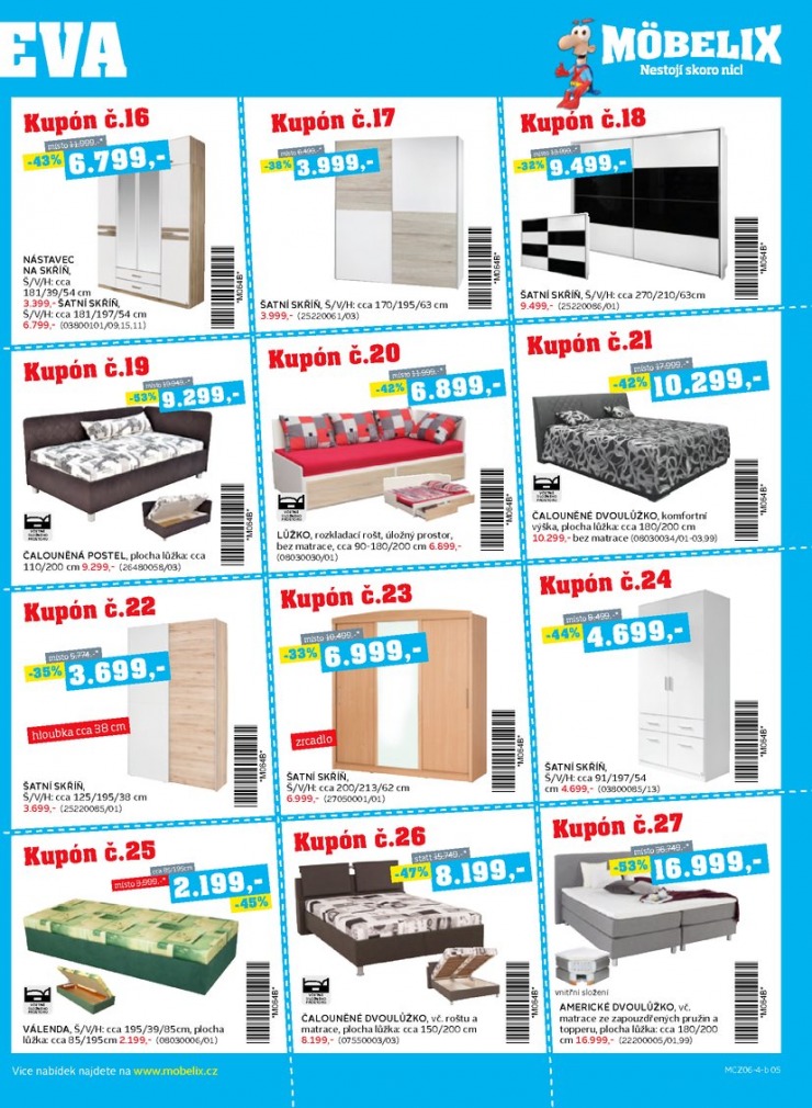 let�k Mobelix Aktu�ln� prospekt od 16.6.2014 strana 1