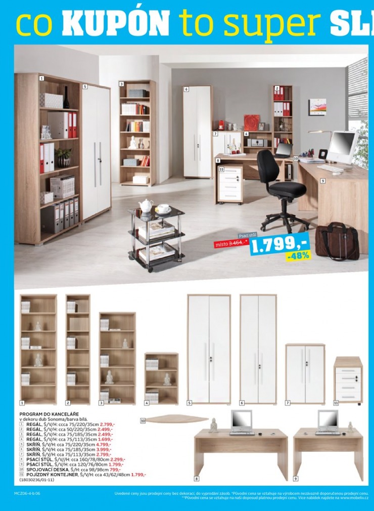 let�k Mobelix Aktu�ln� prospekt od 16.6.2014 strana 1