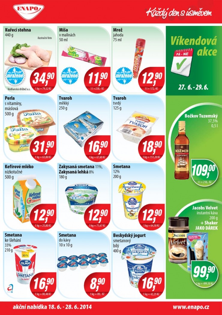 leták Enapo Akční leták od 16.6.2014 strana 1 leták Enapo Akční leták od 16.6.2014 strana 1