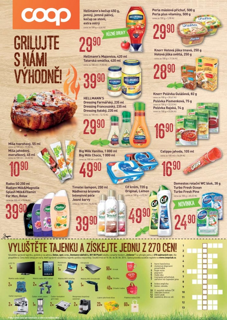 leták COOP Trefa od 18.6.2014 strana 1 leták COOP Trefa od 18.6.2014 strana 1