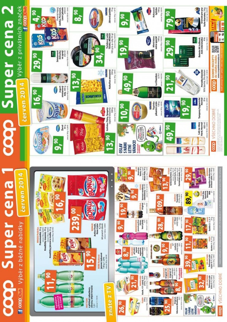 leták COOP Tuty Tip od 15.6.2014 strana 1 leták COOP Tuty Tip od 15.6.2014 strana 1