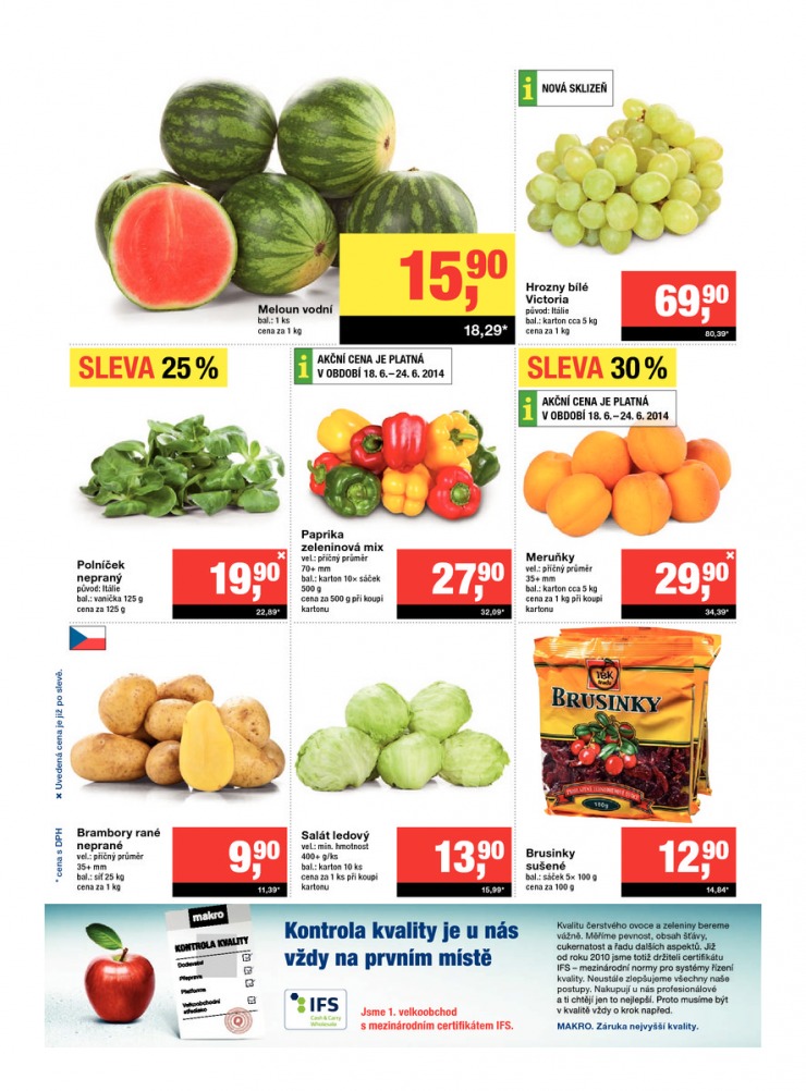 leták Makro Maloobchod od 18.6.2014 strana 1 leták Makro Maloobchod od 18.6.2014 strana 1