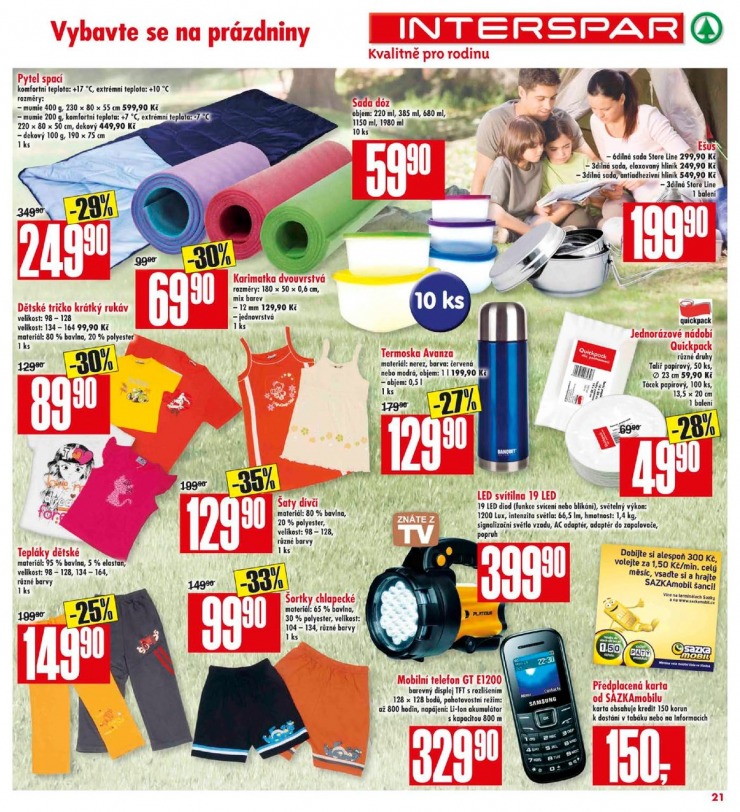 leták Interspar Akční nabídka od 18.6.2014  strana 1 leták Interspar Akční nabídka od 18.6.2014 strana 1