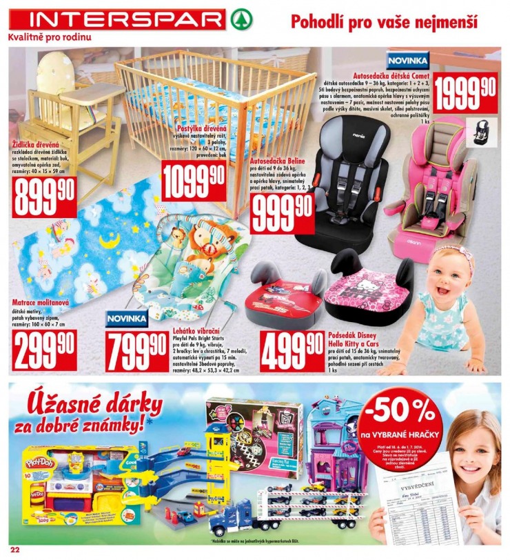 leták Interspar Akční nabídka od 18.6.2014  strana 1 leták Interspar Akční nabídka od 18.6.2014 strana 1