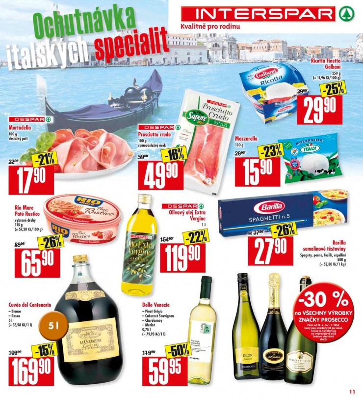 leták Interspar Akční nabídka od 18.6.2014  strana 1 leták Interspar Akční nabídka od 18.6.2014 strana 1