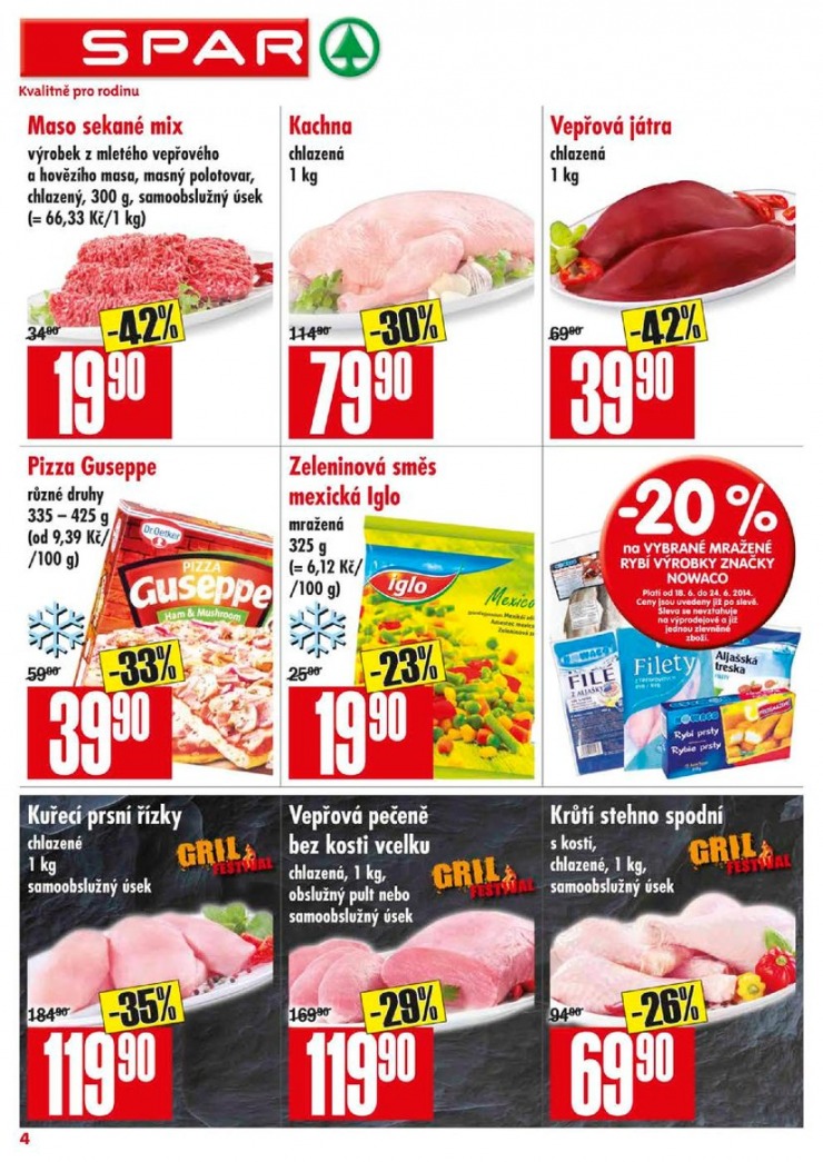 leták Interspar nabídka Spar od 18.6.2014 strana 1 leták Interspar nabídka Spar od 18.6.2014 strana 1