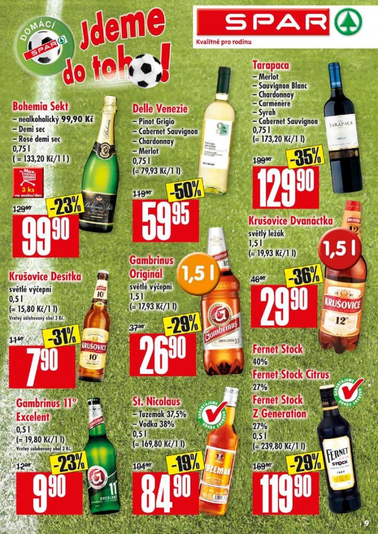 leták Interspar nabídka Spar od 18.6.2014 strana 1 leták Interspar nabídka Spar od 18.6.2014 strana 1