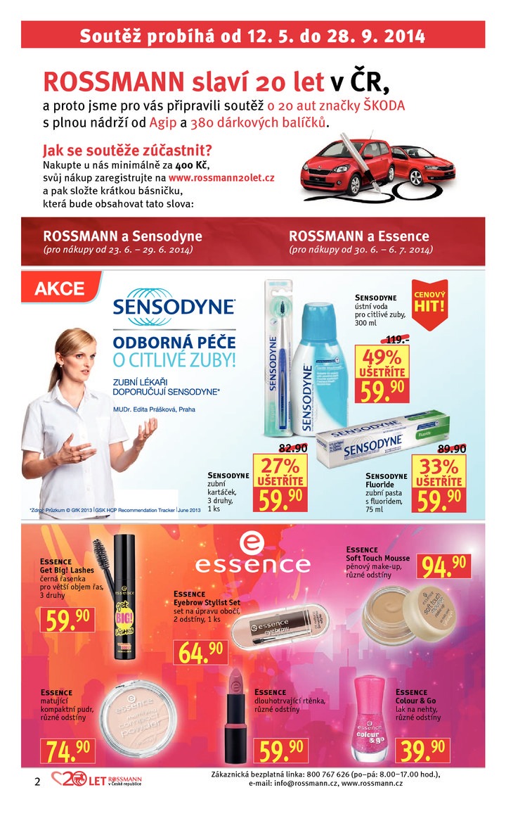 leták Rossmann Leták od 23.6.2014 strana 1 leták Rossmann Leták od 23.6.2014 strana 1