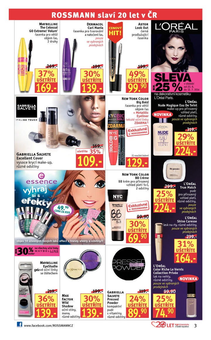leták Rossmann Leták od 23.6.2014 strana 1 leták Rossmann Leták od 23.6.2014 strana 1