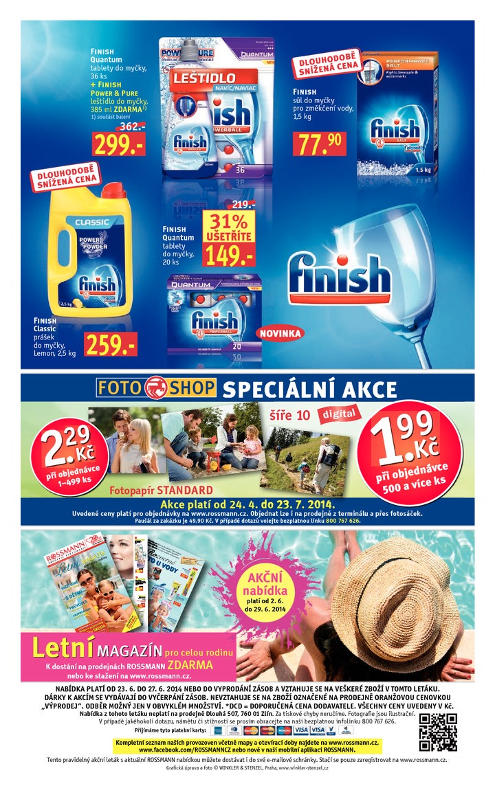 leták Rossmann Leták od 23.6.2014 strana 1 leták Rossmann Leták od 23.6.2014 strana 1