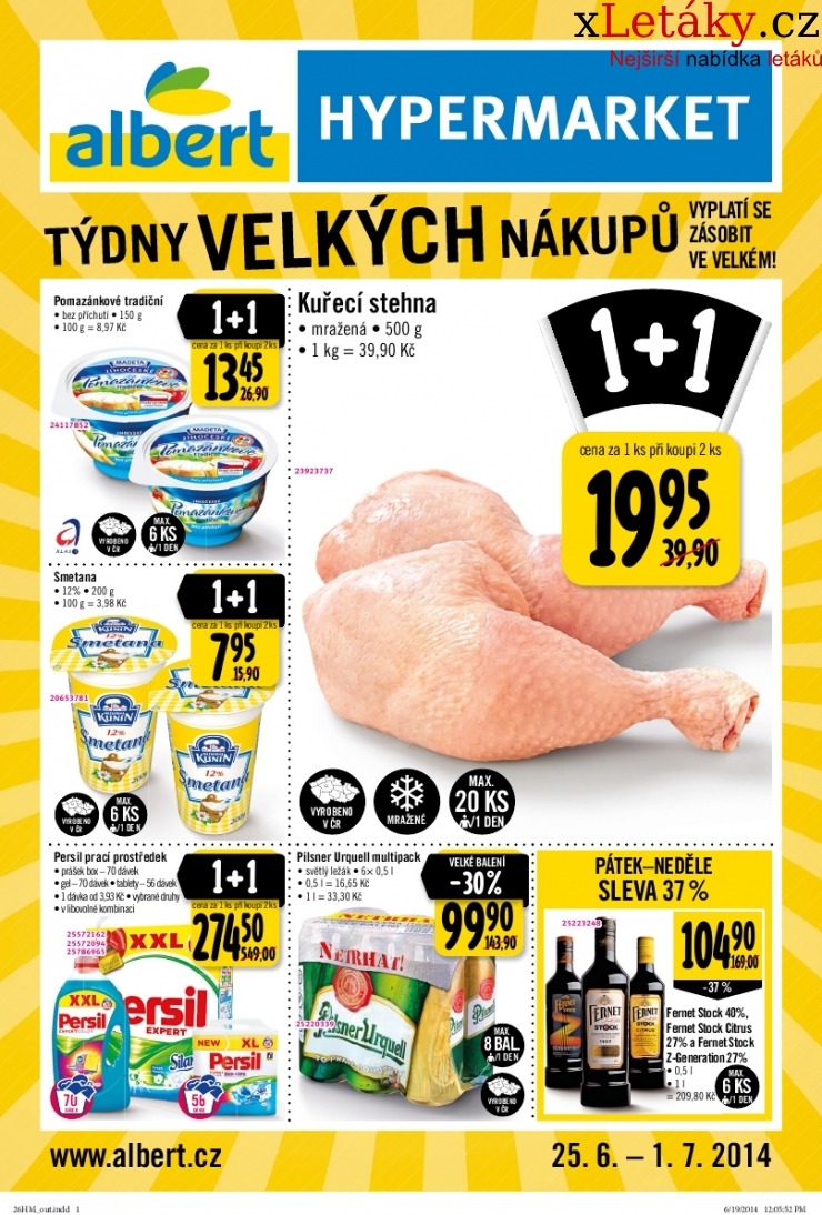 leták Albert Hypermarket akční leták strana 1 leták Albert Hypermarket akční leták strana 1