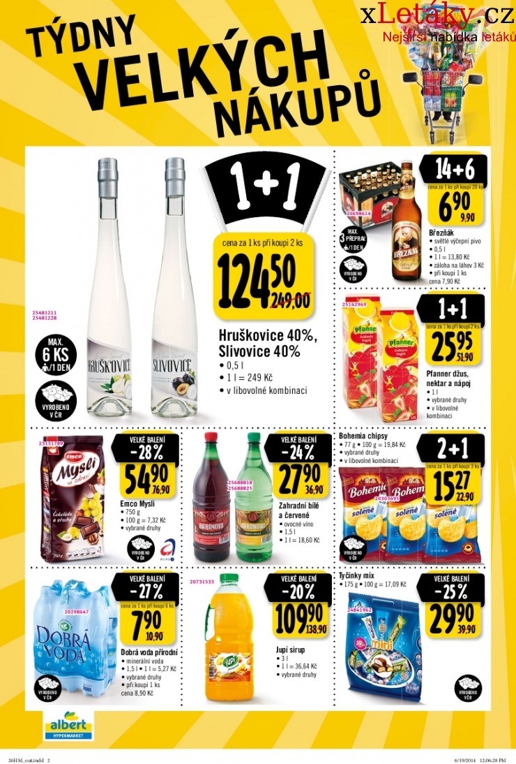 leták Albert Hypermarket akční leták strana 1 leták Albert Hypermarket akční leták strana 1