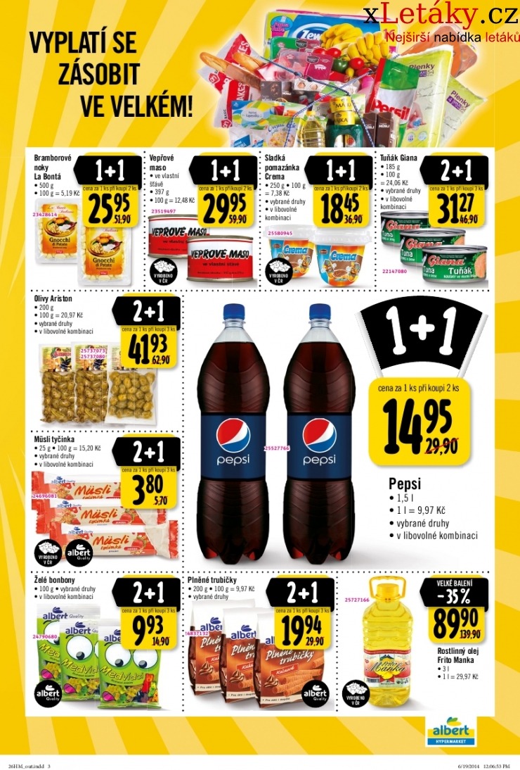 leták Albert Hypermarket akční leták strana 1 leták Albert Hypermarket akční leták strana 1