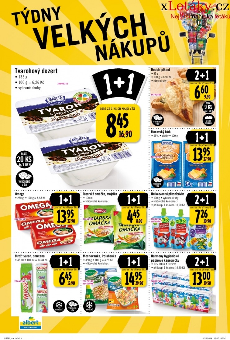 leták Albert Hypermarket akční leták strana 1 leták Albert Hypermarket akční leták strana 1