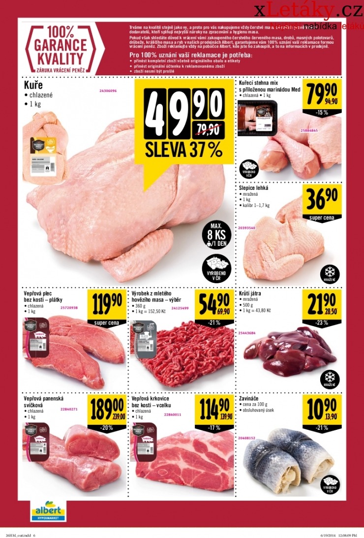 leták Albert Hypermarket akční leták strana 1 leták Albert Hypermarket akční leták strana 1