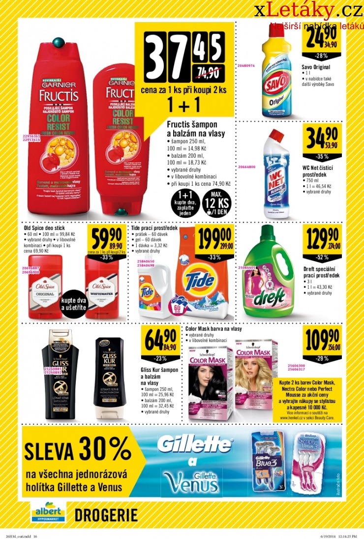 leták Albert Hypermarket akční leták strana 1 leták Albert Hypermarket akční leták strana 1