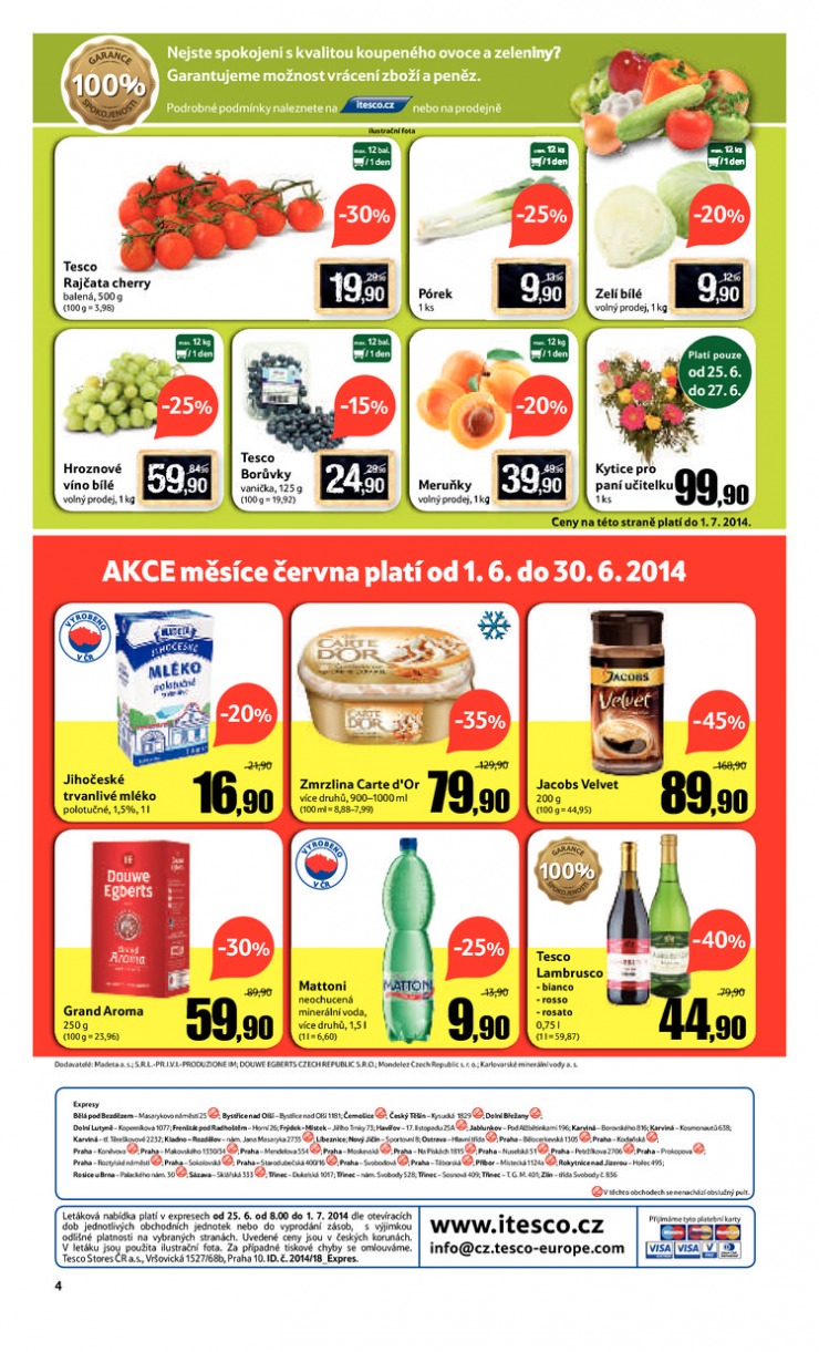 leták Tesco Expres obchody od 25.6.2014 strana 1 leták Tesco Expres obchody od 25.6.2014 strana 1