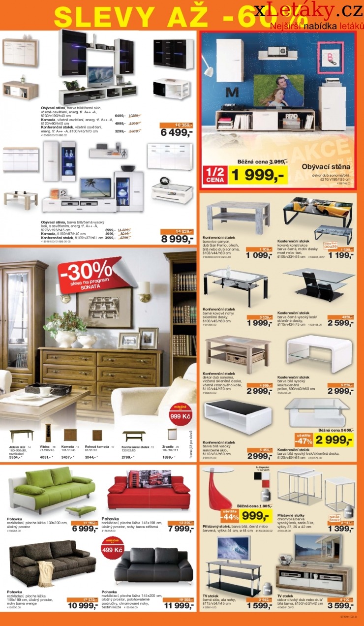 leták Sconto nábytek leták strana 1 leták Sconto nábytek leták strana 1