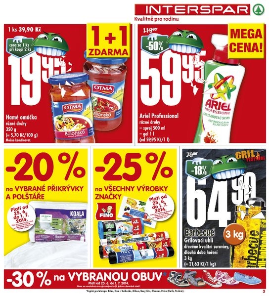leták Interspar Akční nabídka od 25.6.2014 strana 1 leták Interspar Akční nabídka od 25.6.2014 strana 1